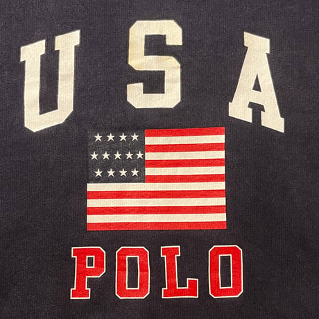 90s～ Polo by Ralph Lauren プリントスウェット