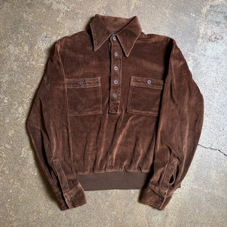 70s JCPenney ベロアシャツ