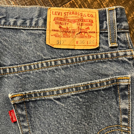 00s Levi’s 517 ブーツカットデニムパンツ "W36 L29"