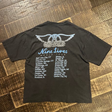 90s AEROSMITH "Nine Lives" バンドTシャツ