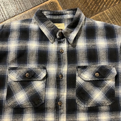 00s C.E. SCHMIDT WORKWEAR ヘビーネルシャツ / "Ombre Plaid"
