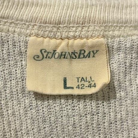 90s ST. JOHN'S BAY サーマルシャツ