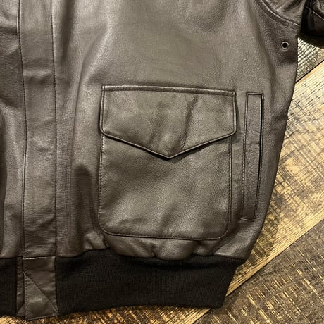AIRBORNE LEATHERS "A-2タイプ" レザーフライトジャケット