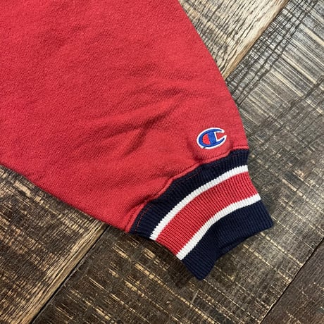 90s Champion REVERSE WEAVE リブラインスウェット / Script Logo