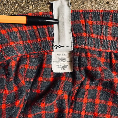 J.CREWのパジャマパンツ