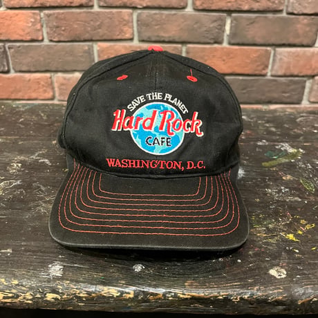 90s Hard Rock Cafe "WASHINGTON, D.C." ロゴキャップ