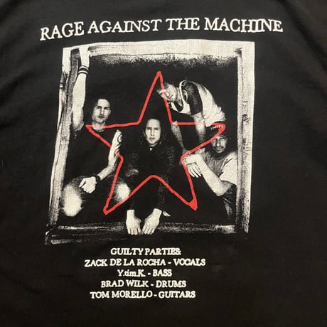 10s RAGE AGAINST THE MACHINE "The Battle of Los Angeles" バンドTシャツ