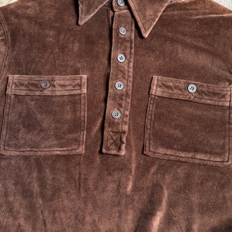 70s JCPenney ベロアシャツ