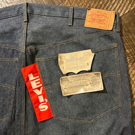80s Levi's 501 Clown Pants / Dead Stock