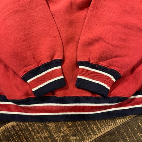 90s Champion REVERSE WEAVE リブラインスウェット / Script Logo