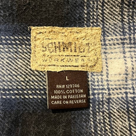00s C.E. SCHMIDT WORKWEAR ヘビーネルシャツ / "Ombre Plaid"