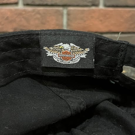 00s HARLEY-DAVIDSON ロゴキャップ
