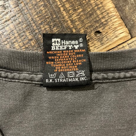 00s HARLEY-DAVIDSON "MAKE SOME NOISE" プリントTシャツ / FADE