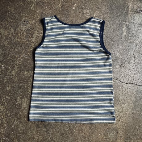 BALE DYED ORIGINALS ボーダータンクトップ
