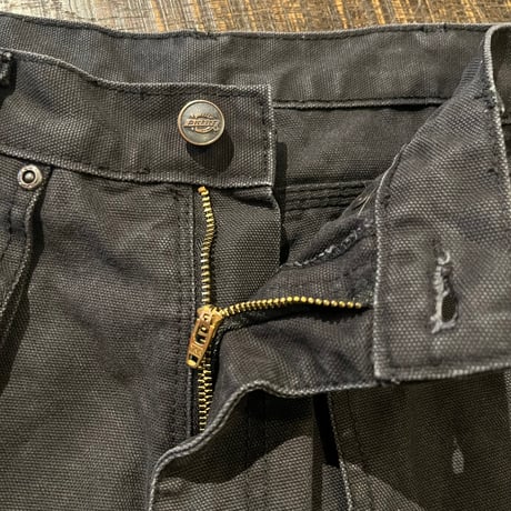 10s Dickies ダックペインターパンツ / ダブルニー "BLACK"
