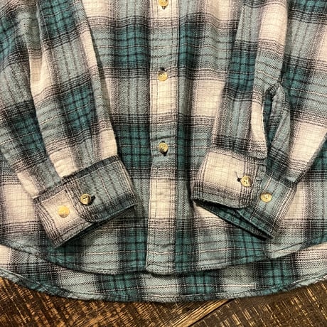 Bay Trading Co. ライトフランネルシャツ "Ombre Plaid"
