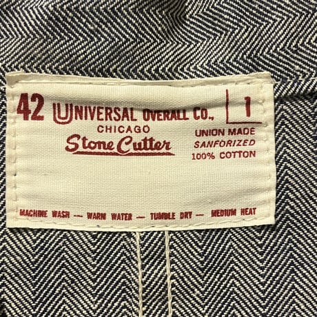 60s UNIVERSAL OVERALL CO. カバーオールジャケット "Herringbone"