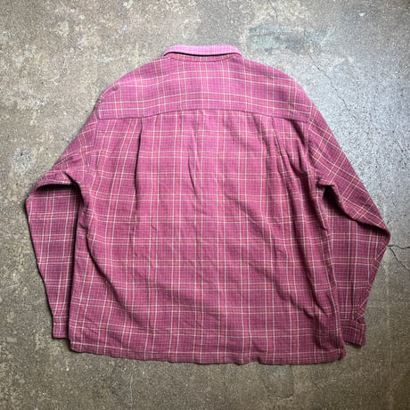 90s Patagonia ORGANIC COTTON ヘビーフランネルシャツ