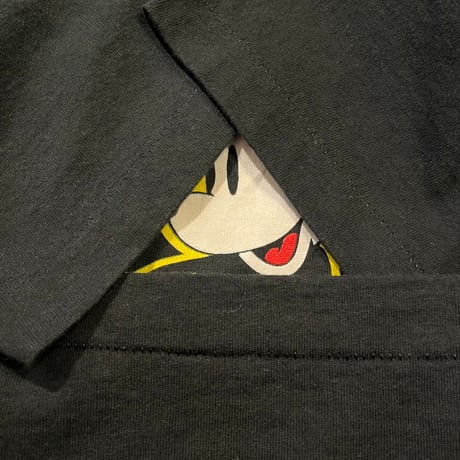 90s Mickey & Co. キャラクタープリントTシャツ