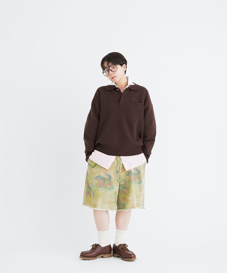 MINI-POCKET KNIT POLO