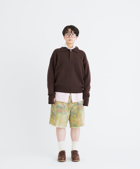 MINI-POCKET KNIT POLO