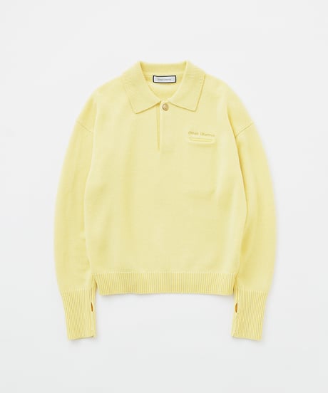 MINI-POCKET KNIT POLO