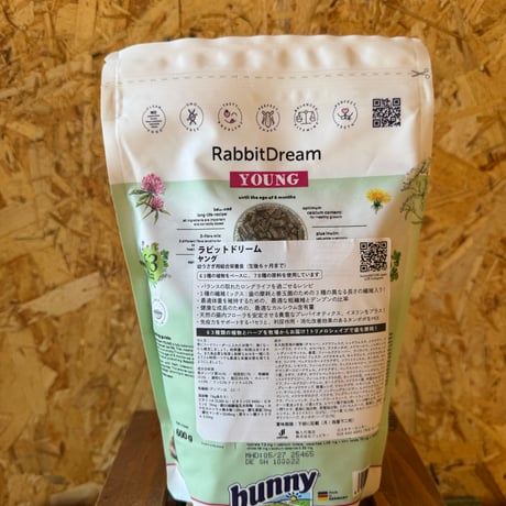 bunny ラビットドリームヤング600ｇ