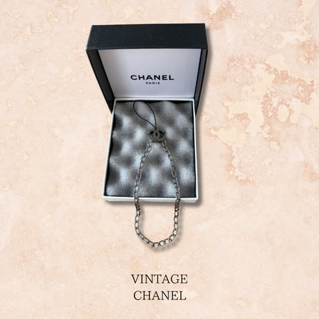 【超希少・お箱付き】VINTAGE CHANEL ココマーク ハンドチェーンストラップ