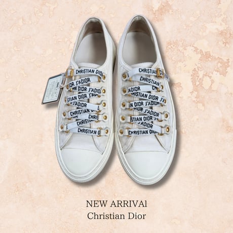 【美品/クリーニング済】Christian Dior J'ADIOR スニーカー 36.5（約23.0〜細身23.5cm）