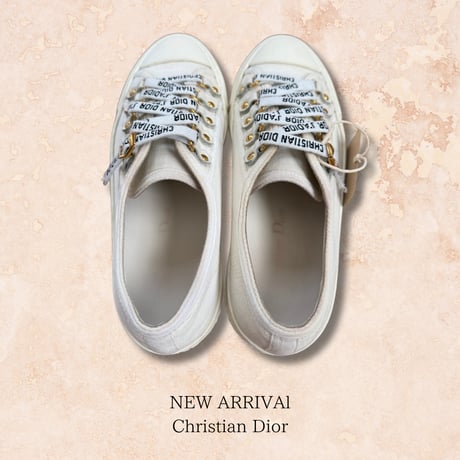 【美品/クリーニング済】Christian Dior J'ADIOR スニーカー 36.5（約23.0〜細身23.5cm）