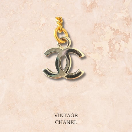 【1997年製・希少コンビ】VINTAGE CHANEL スイングココマーク ロングネックレス