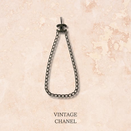 【超希少・お箱付き】VINTAGE CHANEL ココマーク ハンドチェーンストラップ