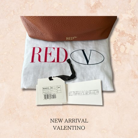 【NEW ARRIVAL】RED VALENTINO カラフル星スタッズ レザーバケットバッグ