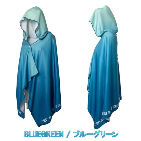 【toru golf tv様とのコラボ商品】BreezeShell 冷感ポンチョ BRZ2【期間限定サイン入り※8月31日注文分まで】