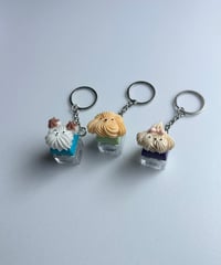 アニマルキーキャップキーリング