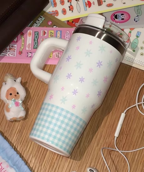 小花タンブラー