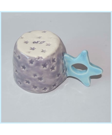 NIGHTFRUITI CUP * PURPLE BLUE STAR CUP