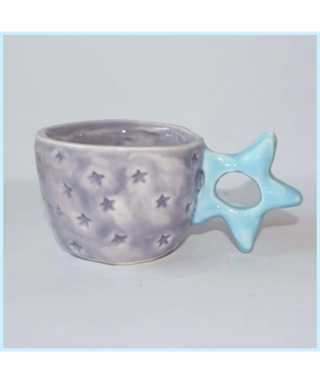 NIGHTFRUITI CUP * PURPLE BLUE STAR CUP