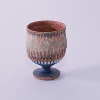 葡萄酒カップミニ（茶）[fuji pottery]