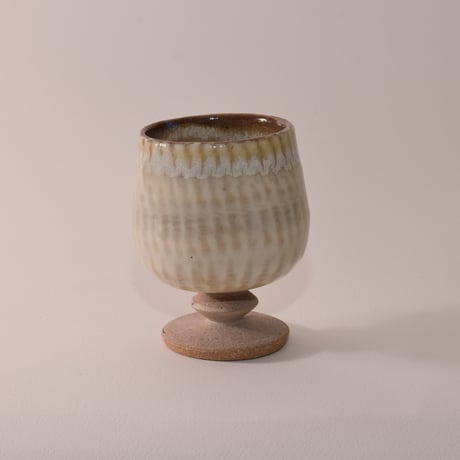 葡萄酒カップ（白）[fuji pottery]