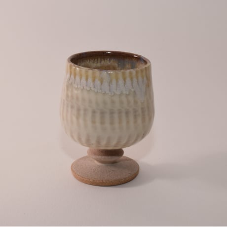 葡萄酒カップ（白）[fuji pottery]