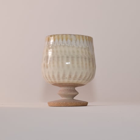 葡萄酒カップ（白）[fuji pottery]