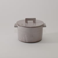 小鍋 （アッシュグレー）［Fujii Msy Pottery］