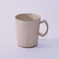 マグカップ（calm）カーキアイボリー［Fujii Msy Pottery］