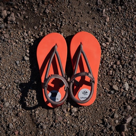 buntA Waraji Sandal VARORA. LUMA RISE / magma