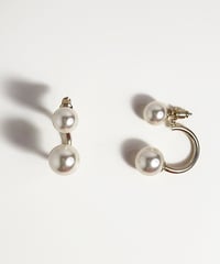 Pearl Ring Pierce White