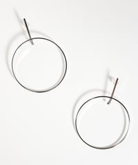 Big Hoop Pierce Silver