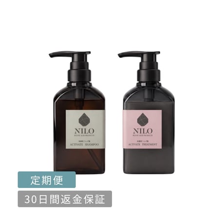 【定期便】高濃度フルボ酸 ACTIVATE SHAMPOO・TREATMENT 300mLセット