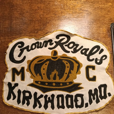 チェーン刺繍　MCワッペン