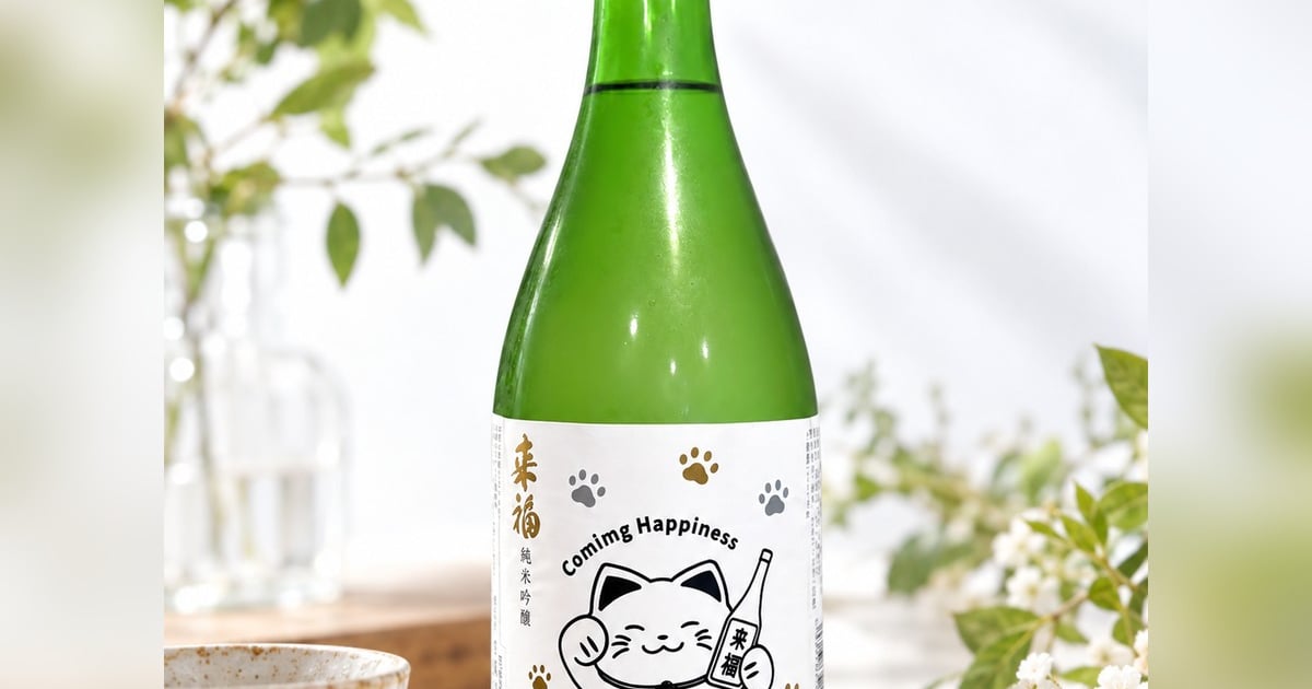 招き猫ラベルの来福「くるにゃん」シリーズ｜純米吟醸720mlとワンカップ2種の違いと楽しみ方
